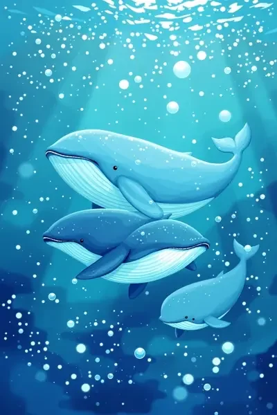 蓝鲸的秘密 海报